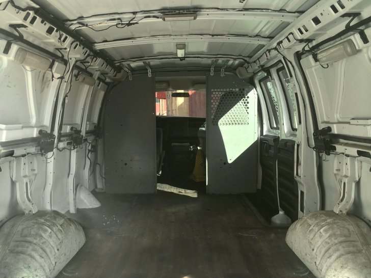transformed an old van